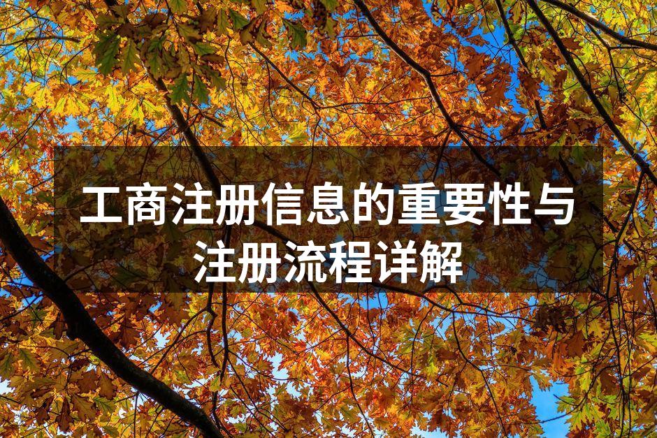 工商注册的重要性