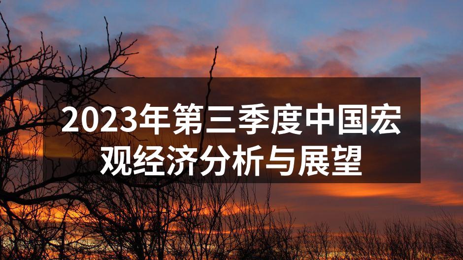中国经济数据分析
